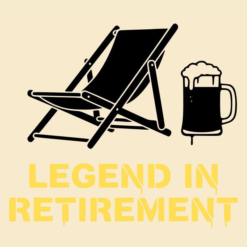 Retired Legend Rente Liegestuhl