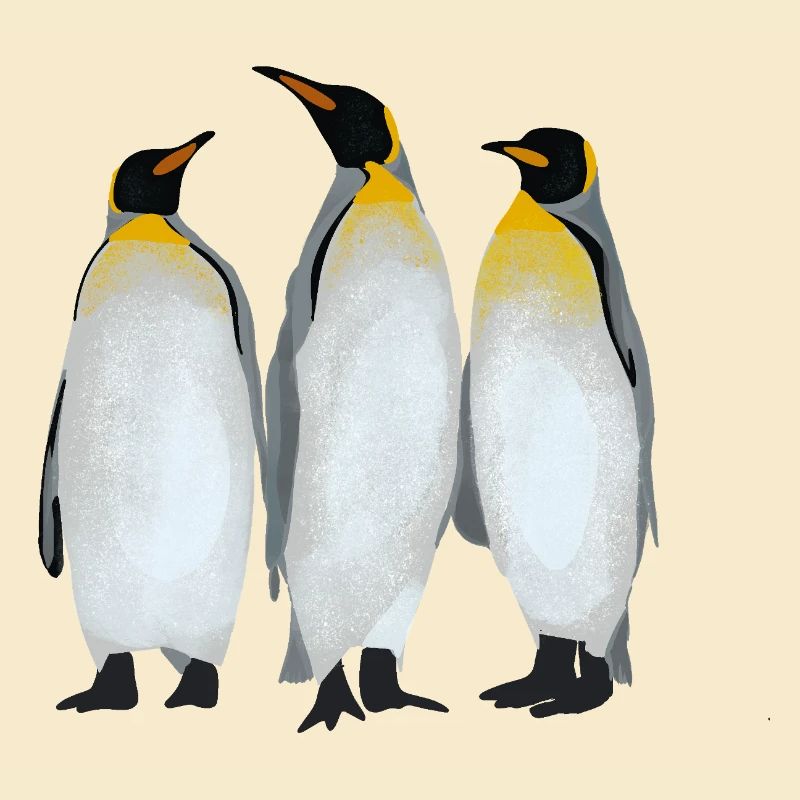 Three Penguins