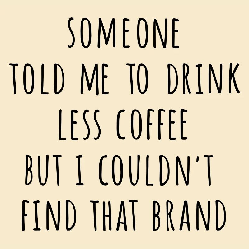 Weniger Kaffee