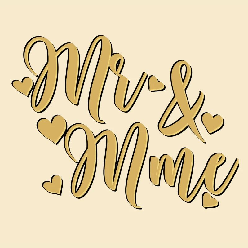 Mr & Mrs Doré Heart