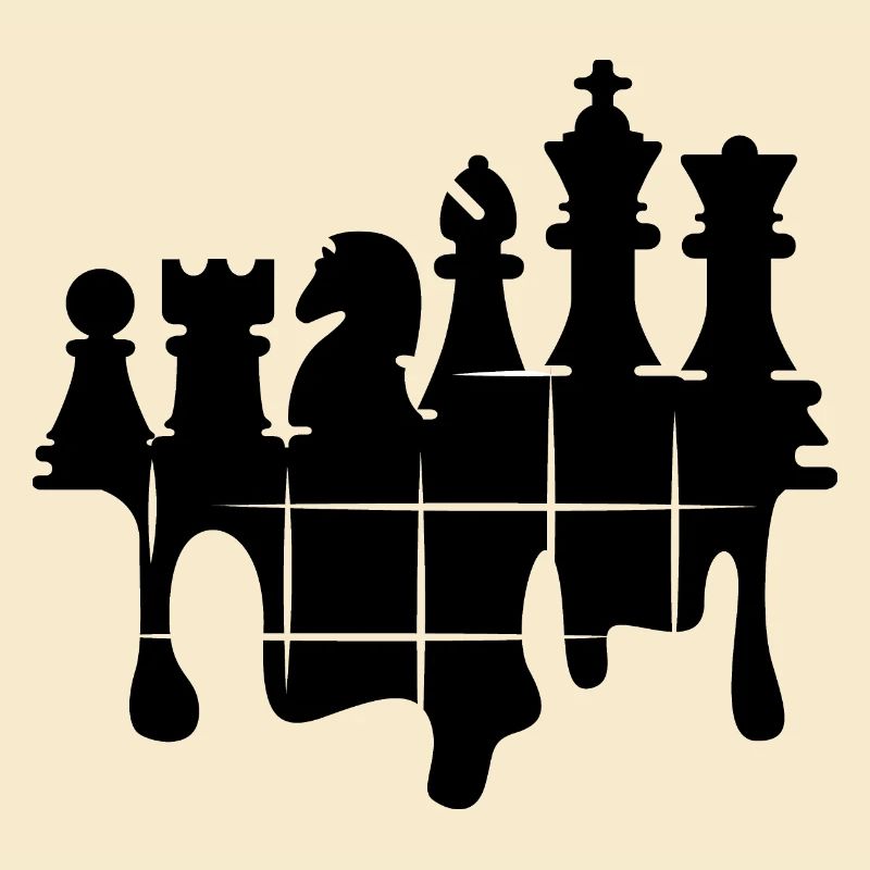 Chess Graffiti Chess Set Figures Knight rook