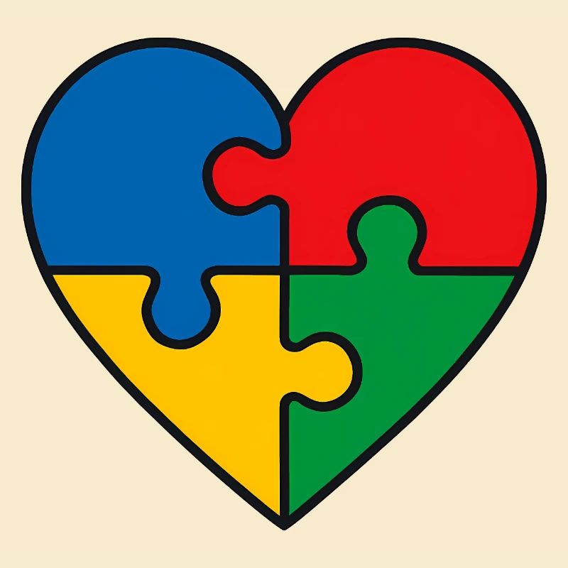 Puzzle Herz