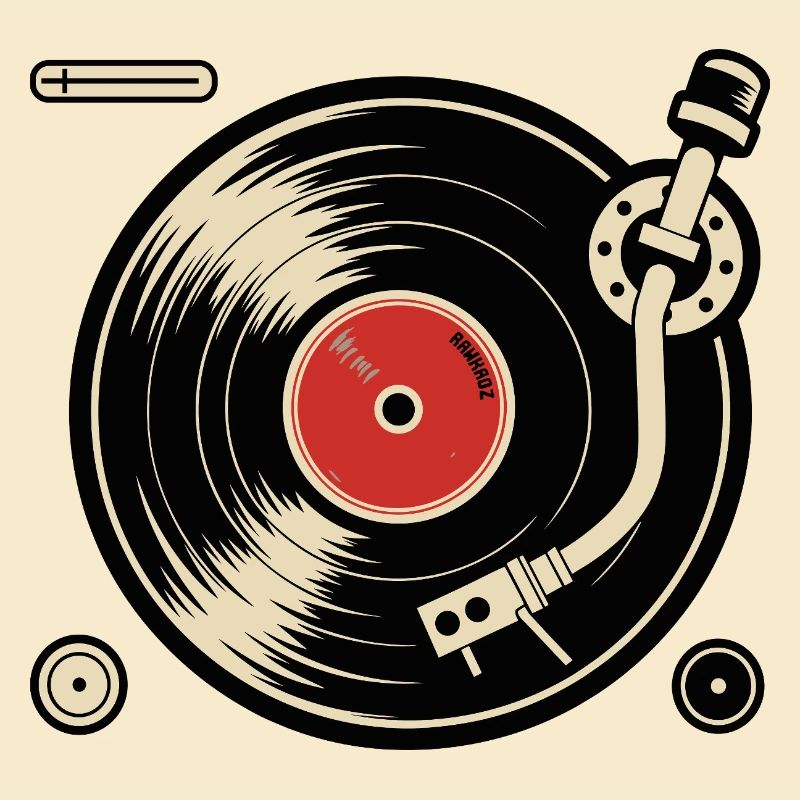 Disques vinyles Platine vinyle Platine vinyle Graphisme