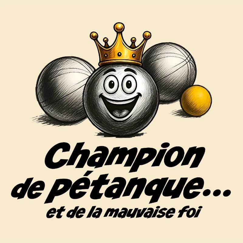Pétanque-Champion... und böser Absicht