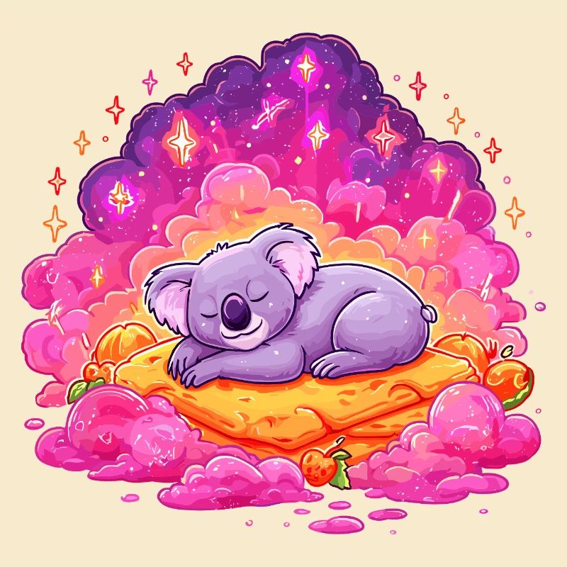 Cuddle Koala Rainbow Dream