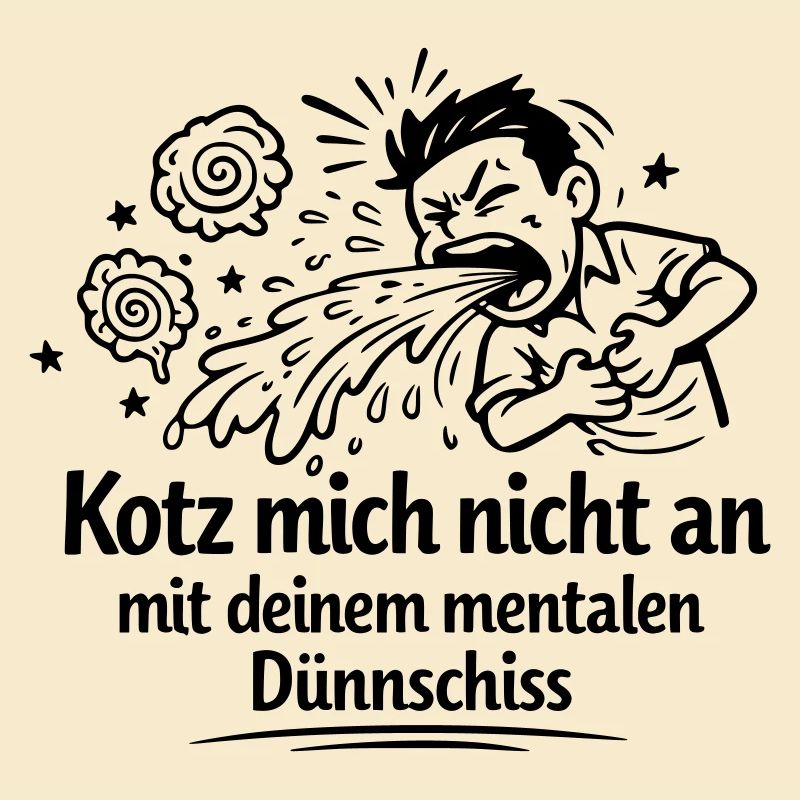 Mental thin shit vomiting