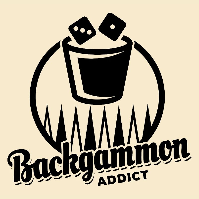 Backgammon Addict | Brettspiel | Geschenk