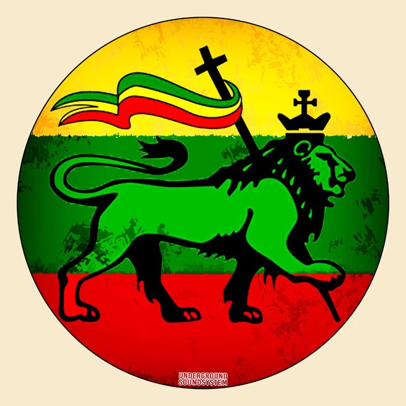 Löwe Judah Reggae Flagge