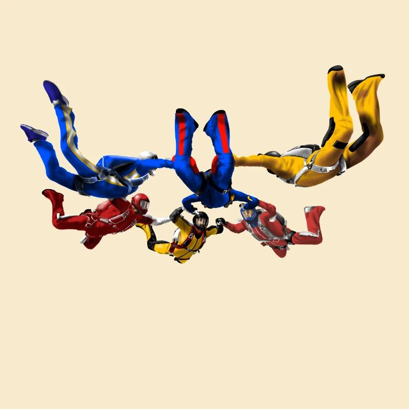 skydivers