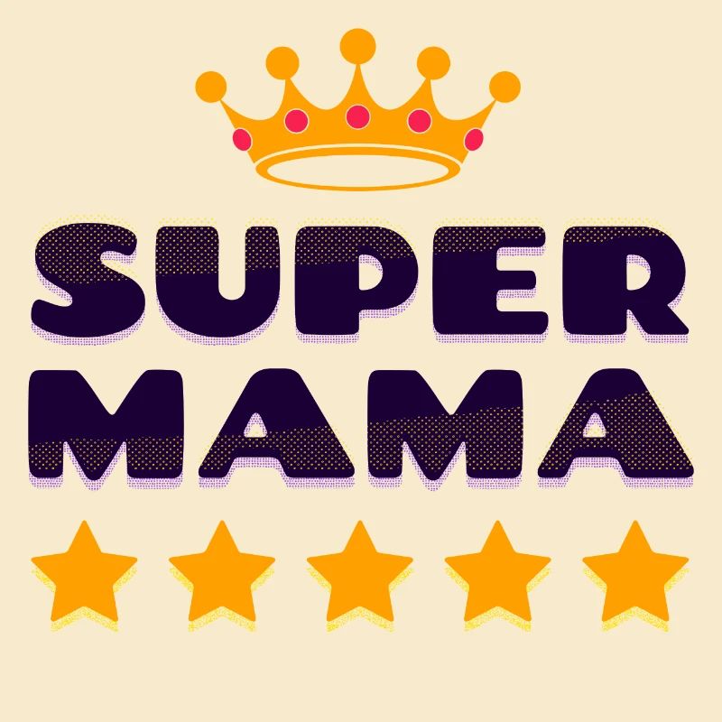 Muttertag Super Mama Beste Mutter Mutti Mami