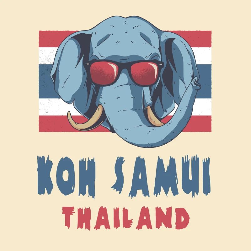 Conception de Koh Samui en Thaïlande
