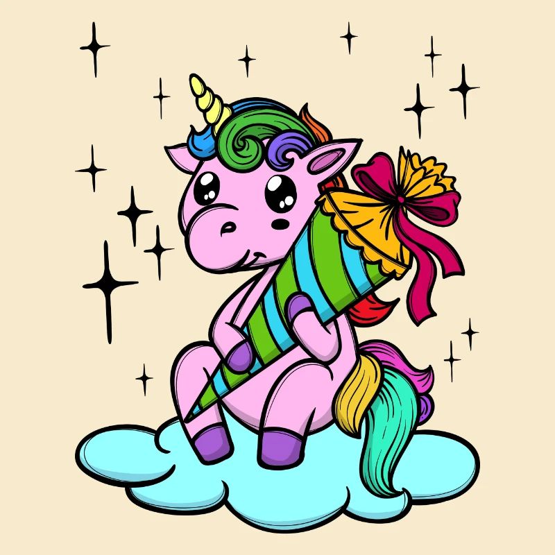 La licorne de l’école Début de l’école