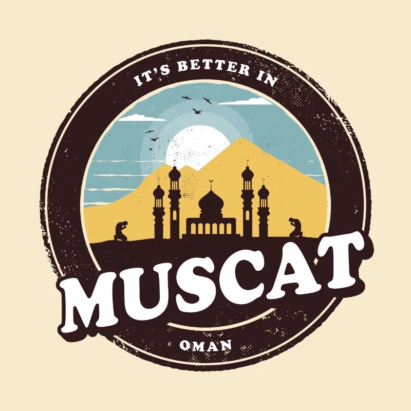 Conception de la mosquée Muscat Oman