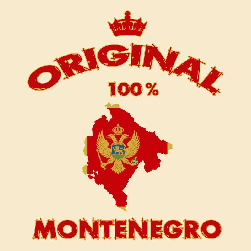Montenegro original 100% flag design