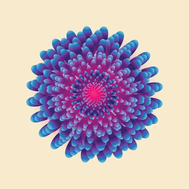 Vektor Blume