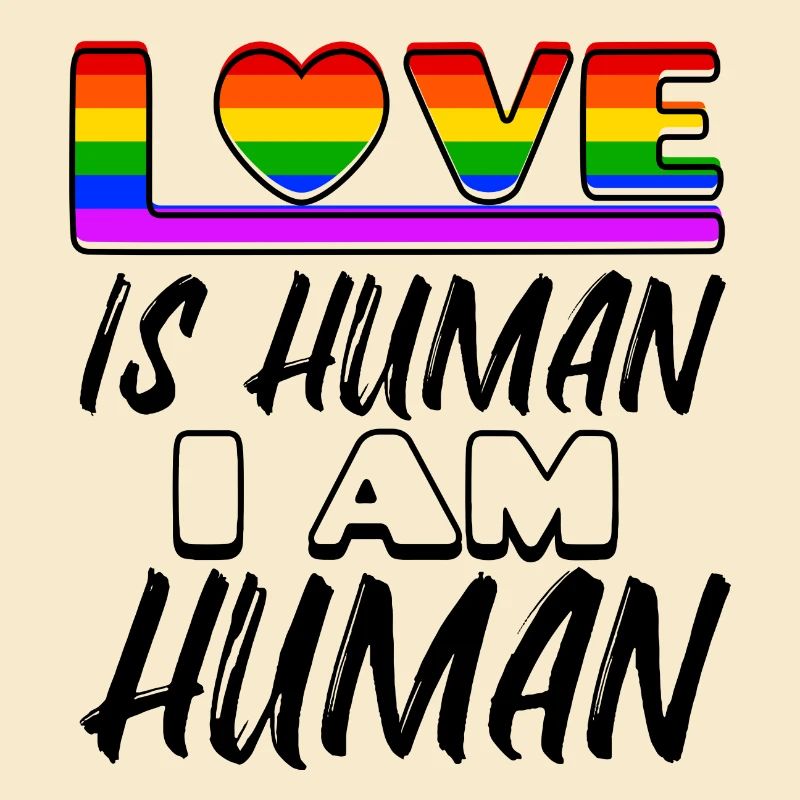 Love Rainbow Human Rights Statement Lesbians
