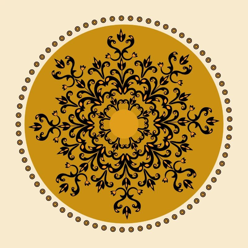 Gold Mandala