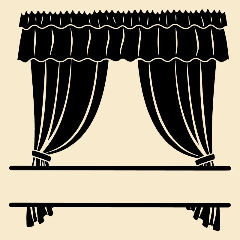 Gardinengeschäft oder Theater