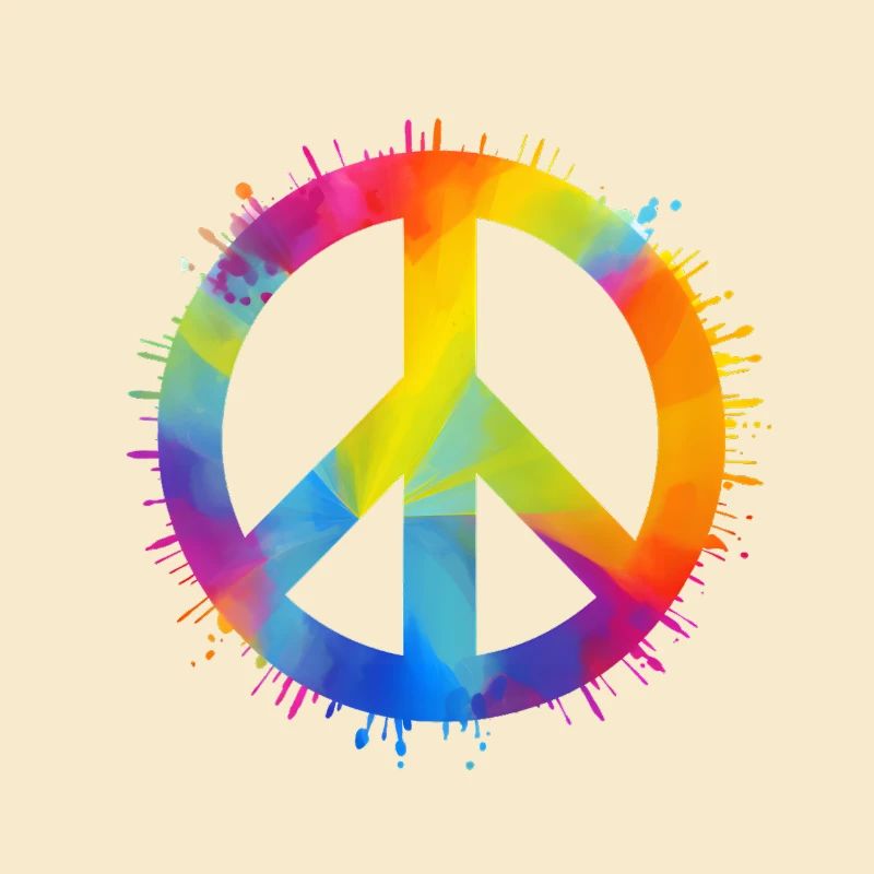 Regenbogen Peace