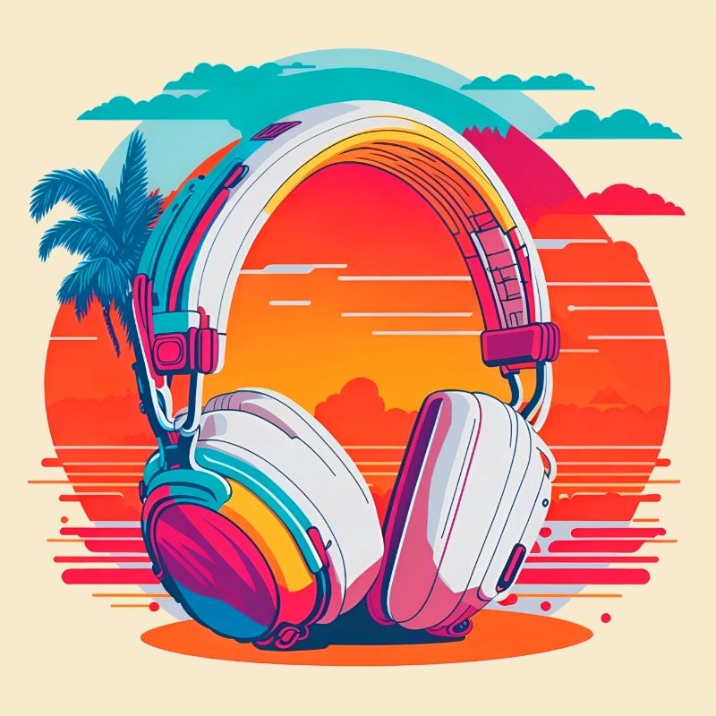 80s Kopfhörer