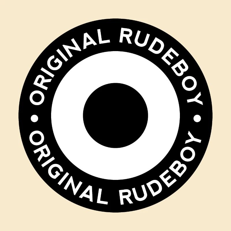 Original Rudeboy - Noir & Blanc Mod Ska