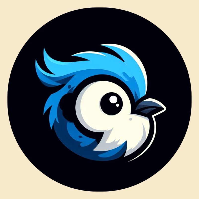 Comic Meise Vogel