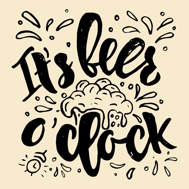 It's beer o'clock