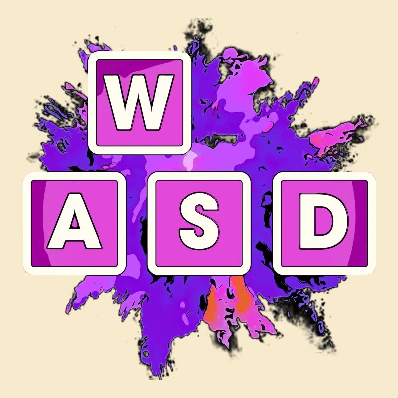 WASD Splash Gaming Blöcke