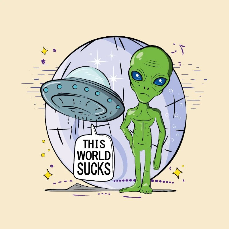 Vision d'un Alien : Pas de Base sur Terre