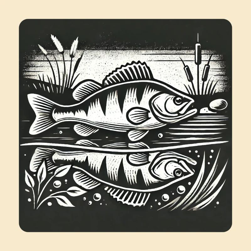 Perch predatory fish design