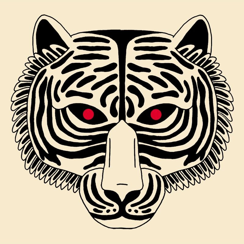 Schwarzer Tiger
