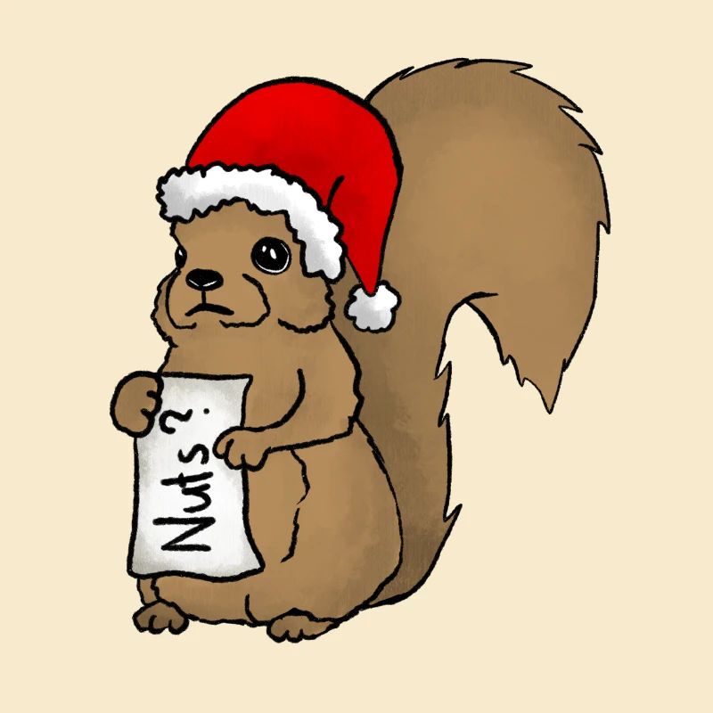 Écureuil de Noël