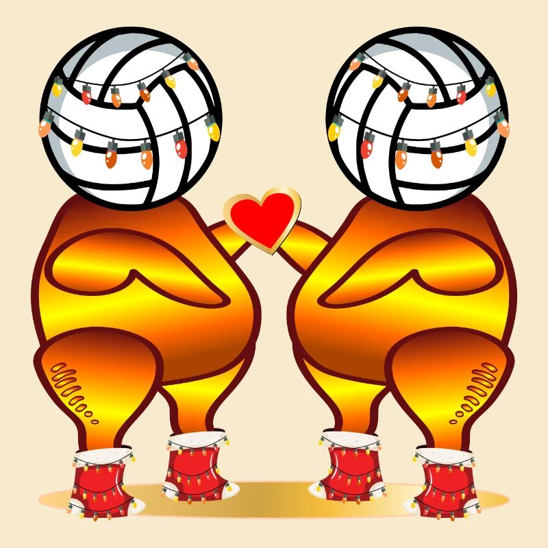 CHRISTMAS ROAST CHICKEN VOLLEYBALL