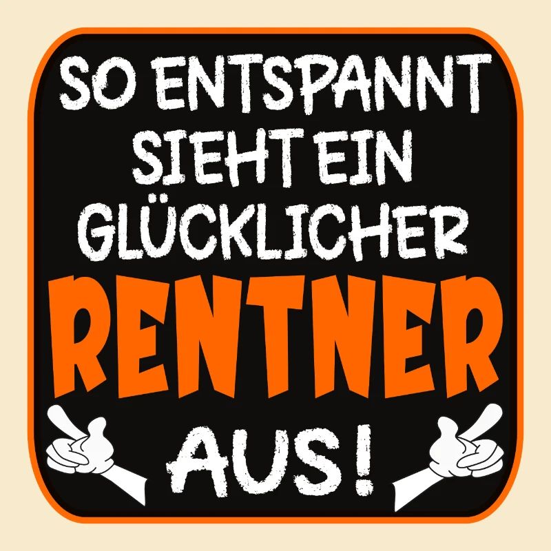 RENTNERGESCHENKE GLÜCKLICHER RENTNER RENTE