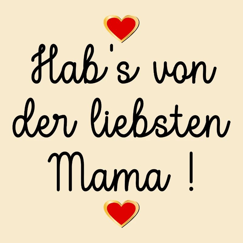 MUTTERTAG MAMA BESTE MUTTER HERZ