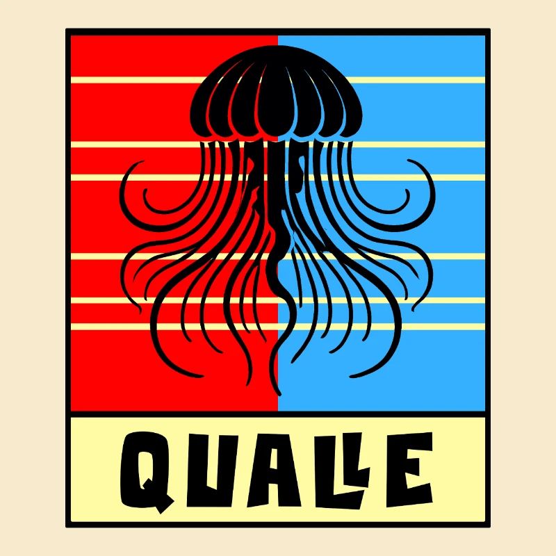 Méduse – Design rétro