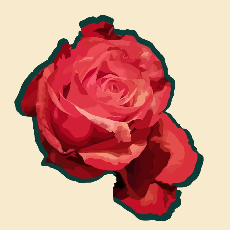 Rote Rose