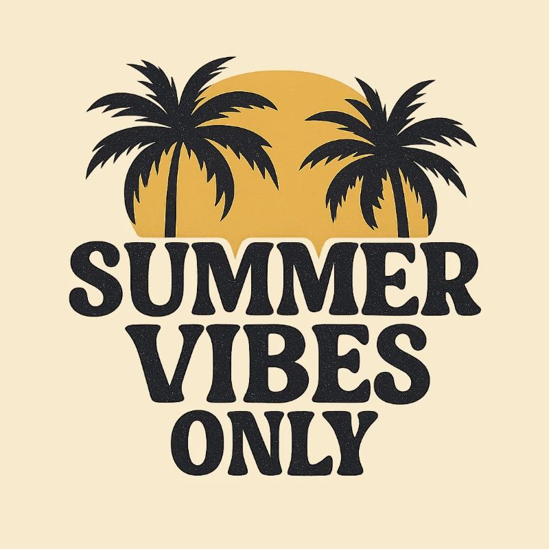 Summer Palm Trees Sunset