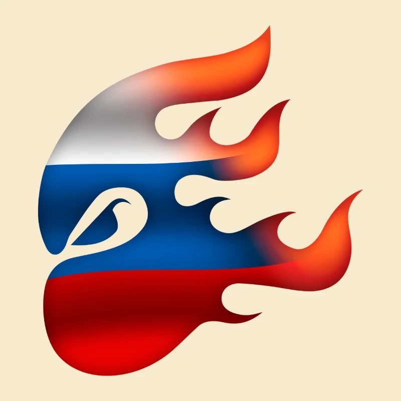 Drapeau de la Russie - Russie - Ninja