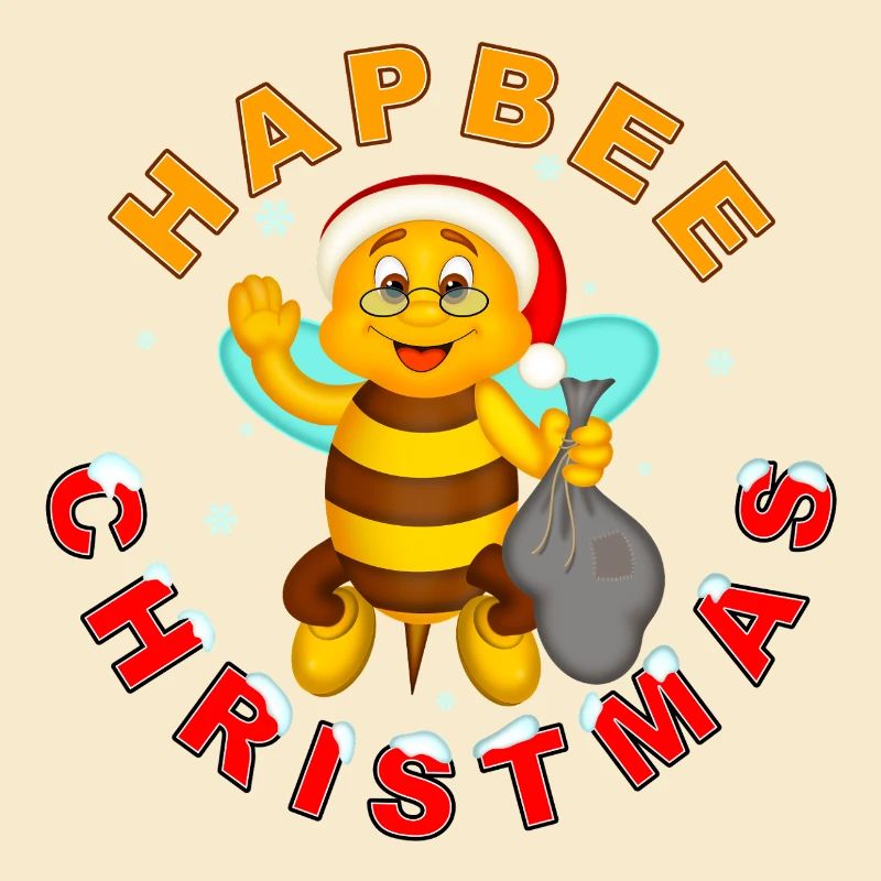 HAPBEE Christmas with text 2