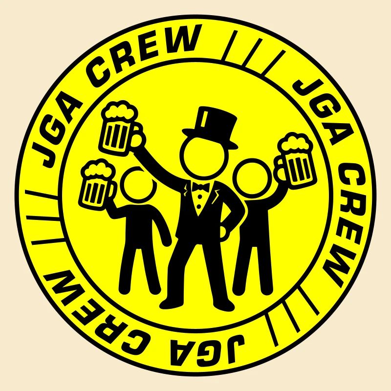 Bachelor Party Crew Logo Design