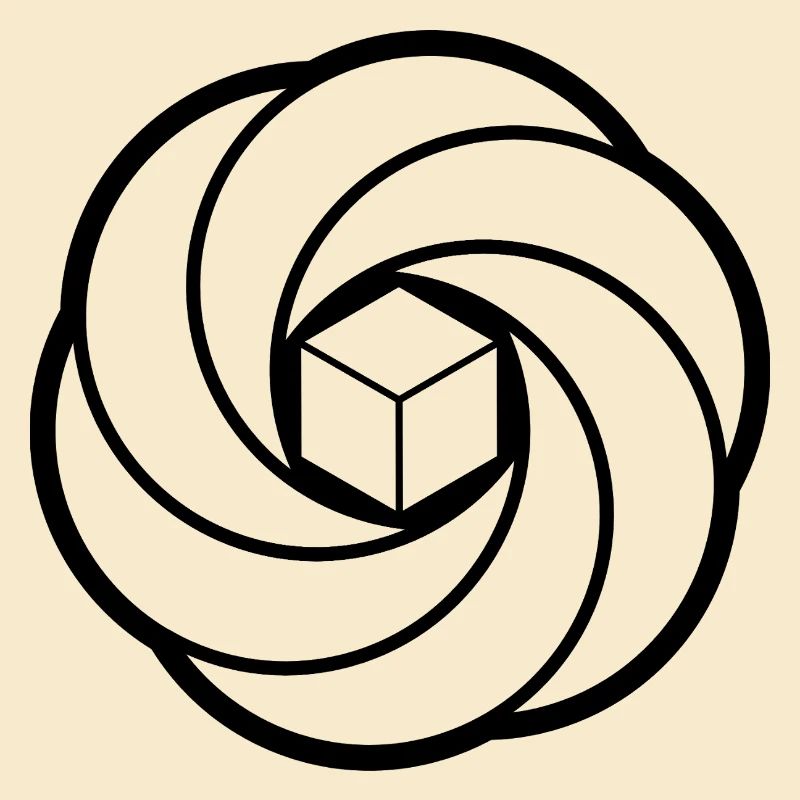 Vortex de cube cosmique