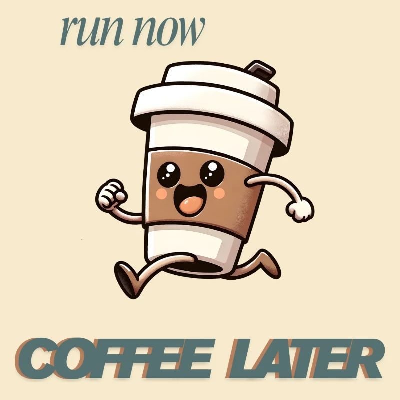 Run Now Coffee Later