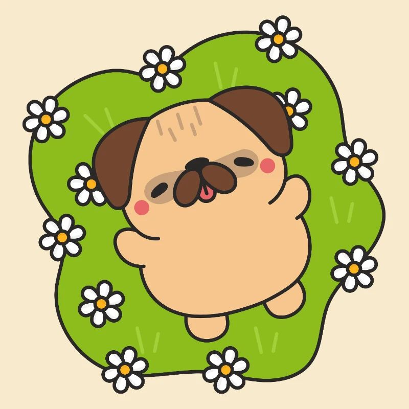 Happy Flowering Mops