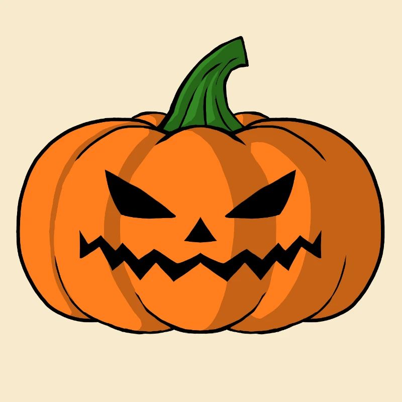 Bold Jack O Lantern Pumpkin