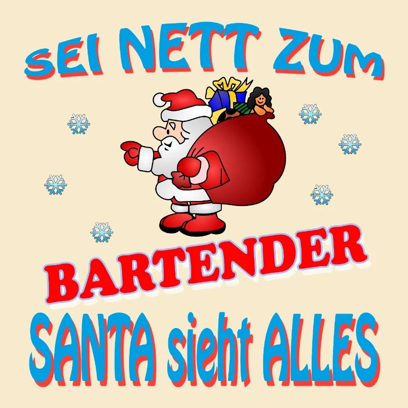 SANTA BARTENDER
