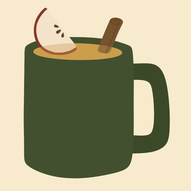 Glühapfel Apfelwein Becher