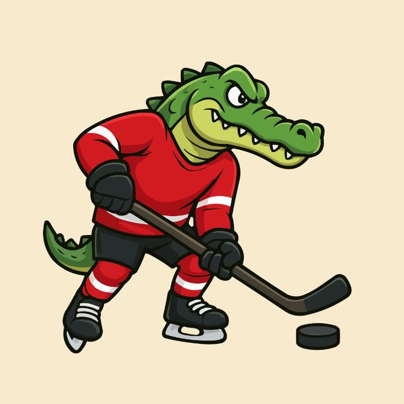 Krokodil Eishockeyheld