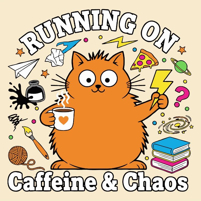 Running on Caffeine &amp; Chaos cat mode