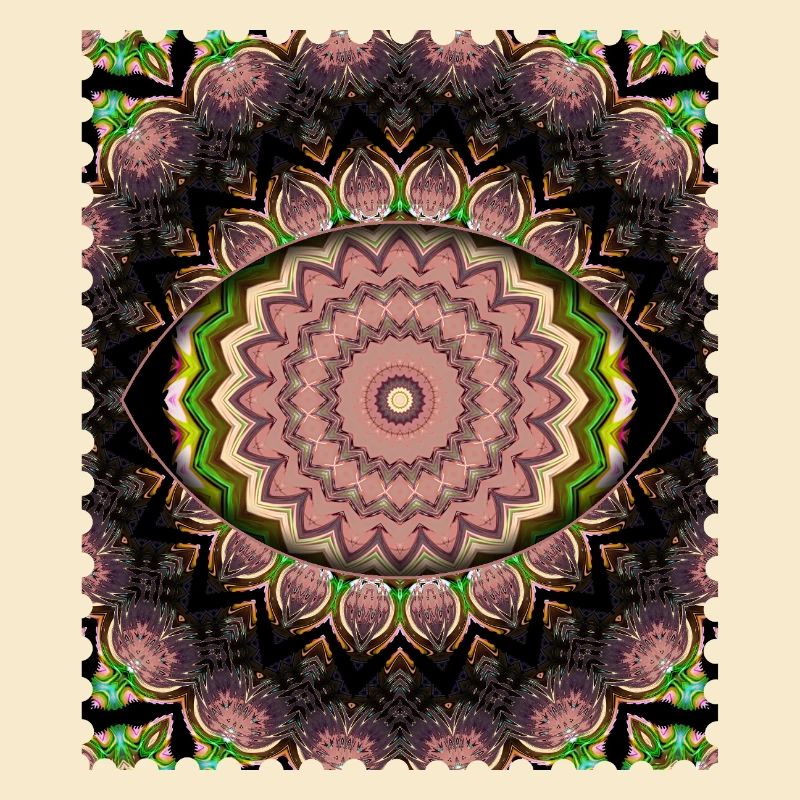 Cascade de Fleurs de Mandala